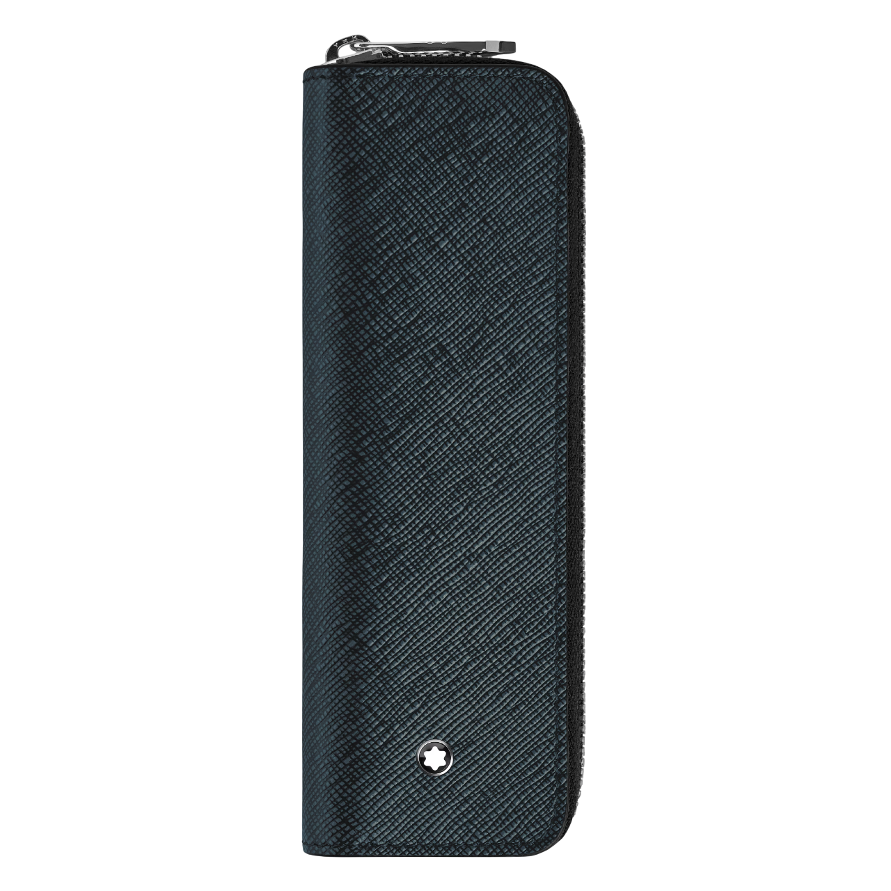 Sartorial 1 Pen Pouch Zip Tweed Blue
