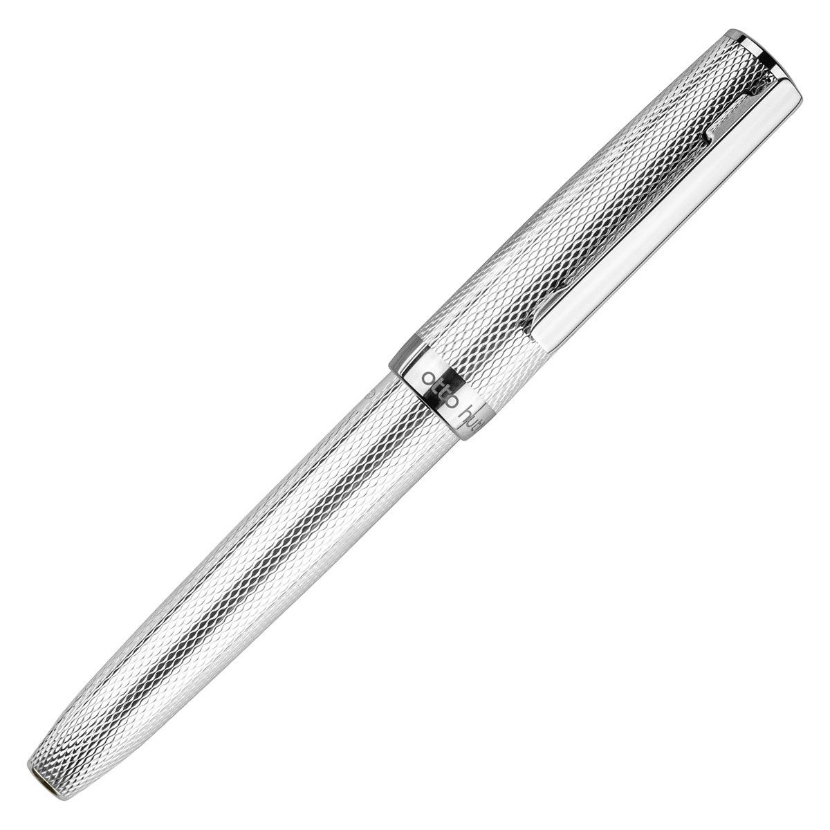 design07 Corn Guilloche Silver Platin Fountain Pen