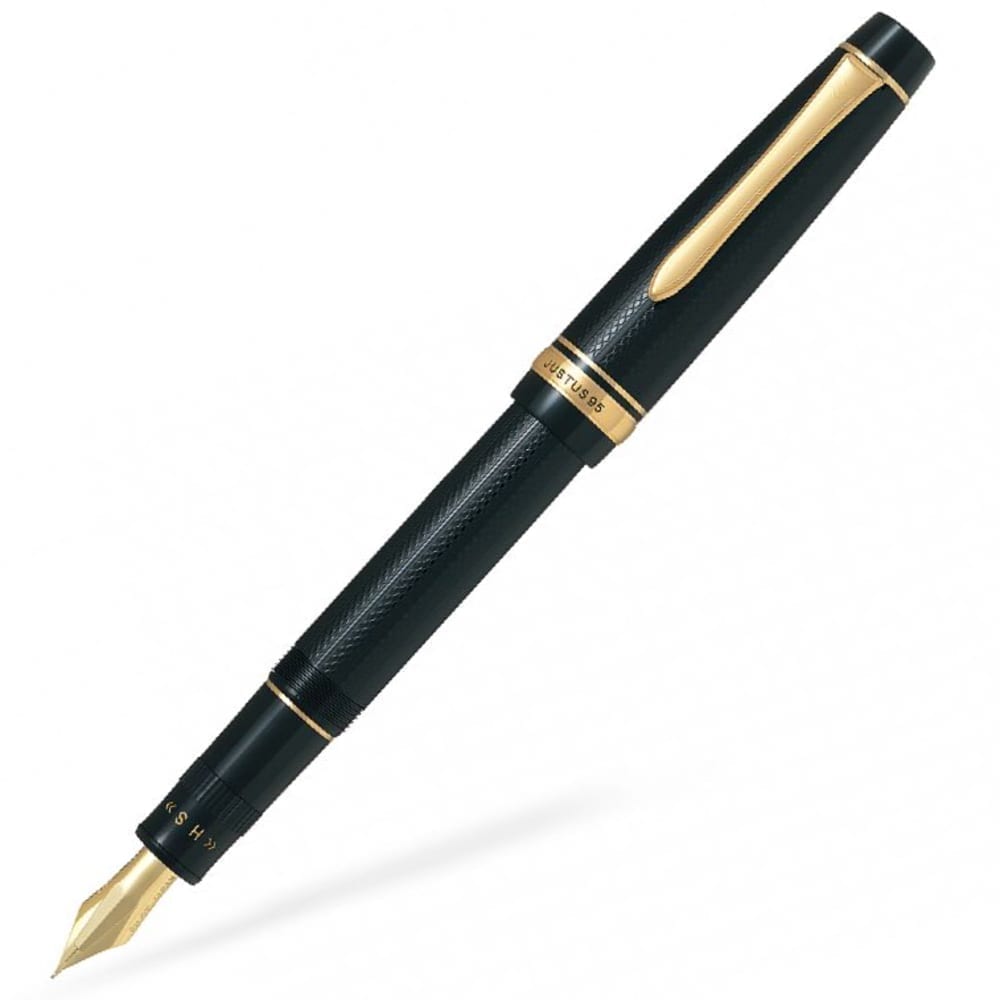 PILOT Justus 95 - Penna stilografica nera