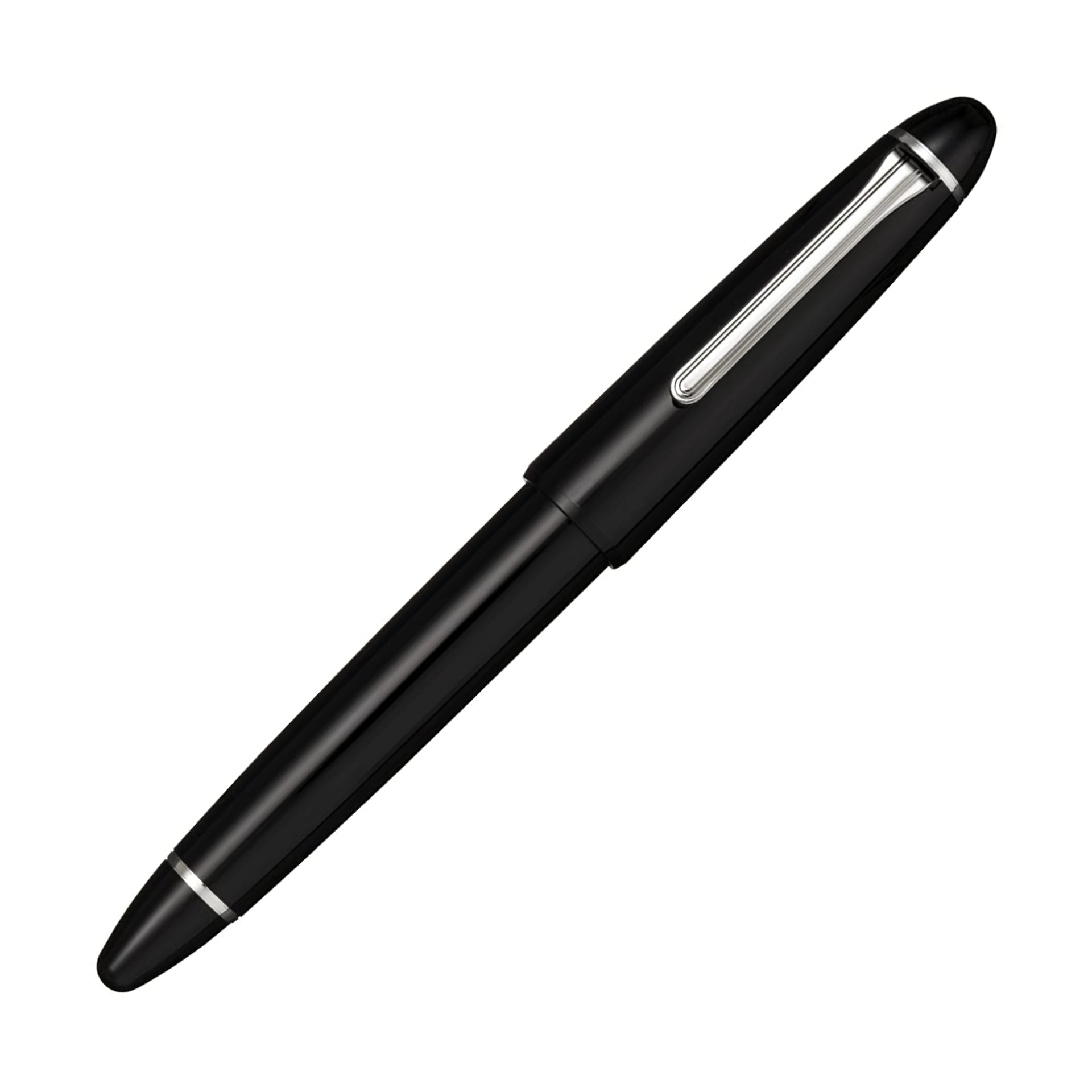 Penna stilografica placcata in rodio SAILOR 1911L Simply Black