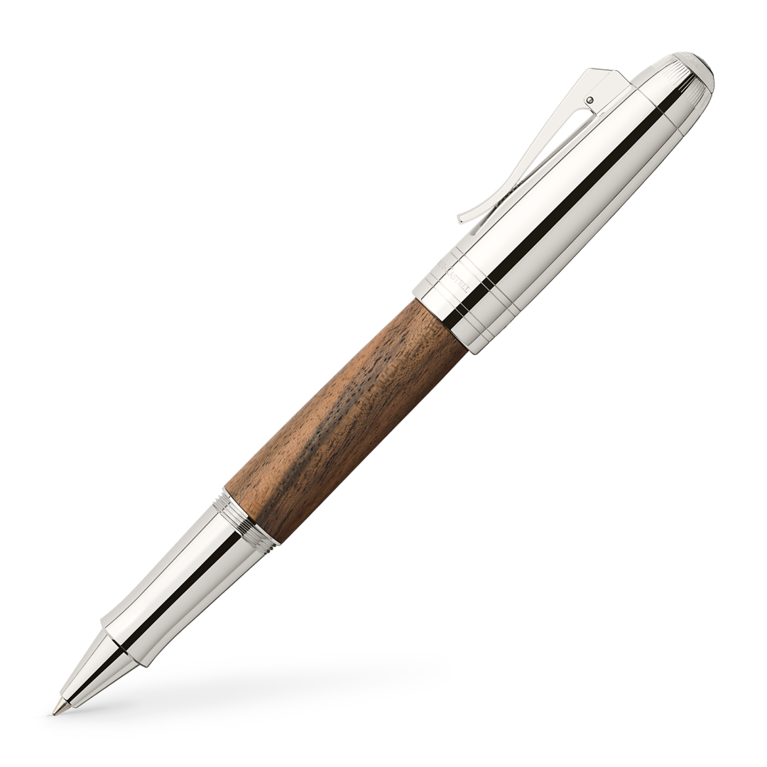 Penna roller GRAF VON FABER CASTELL Magnum in legno di noce caucasico