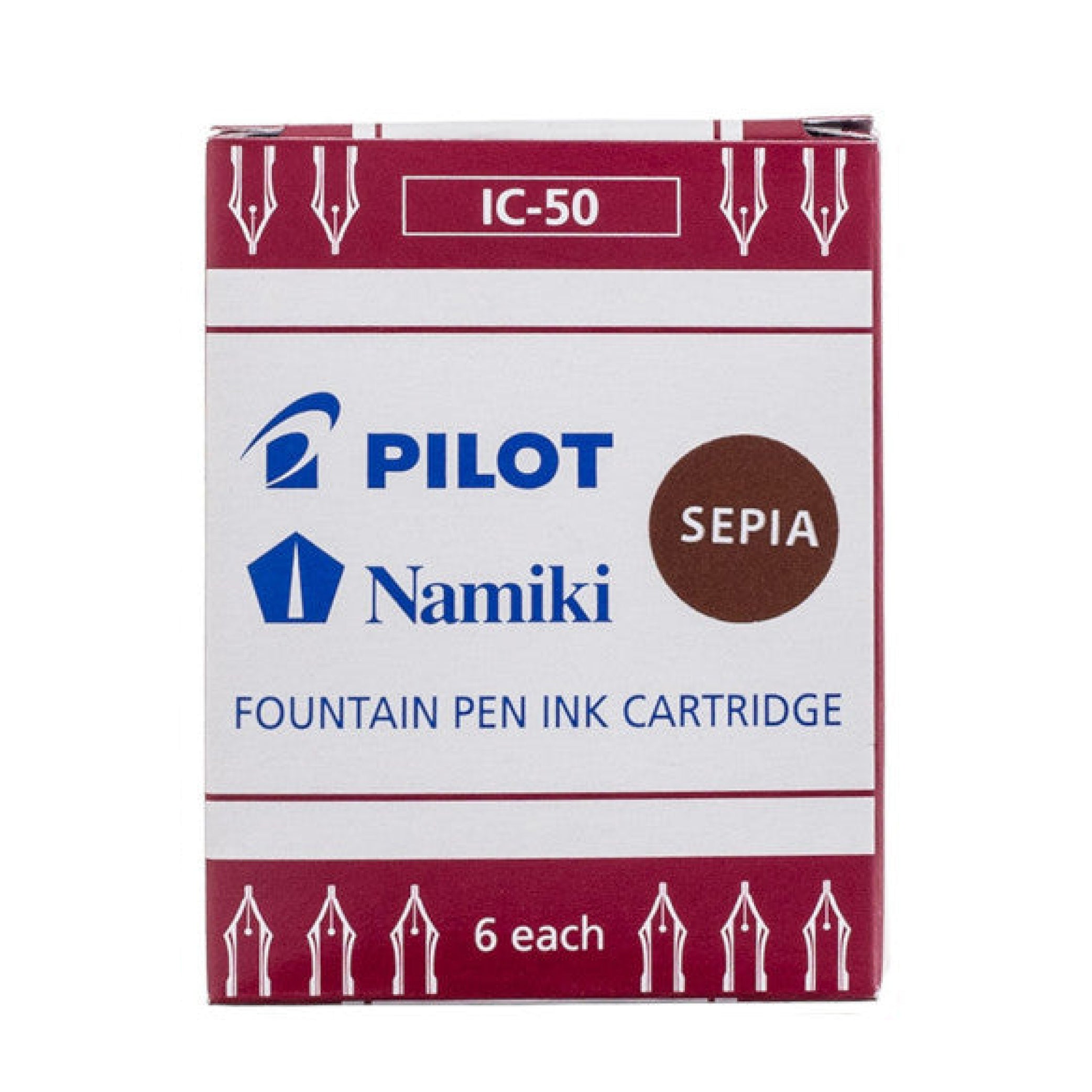 Sepia Cartridges, 6pcs