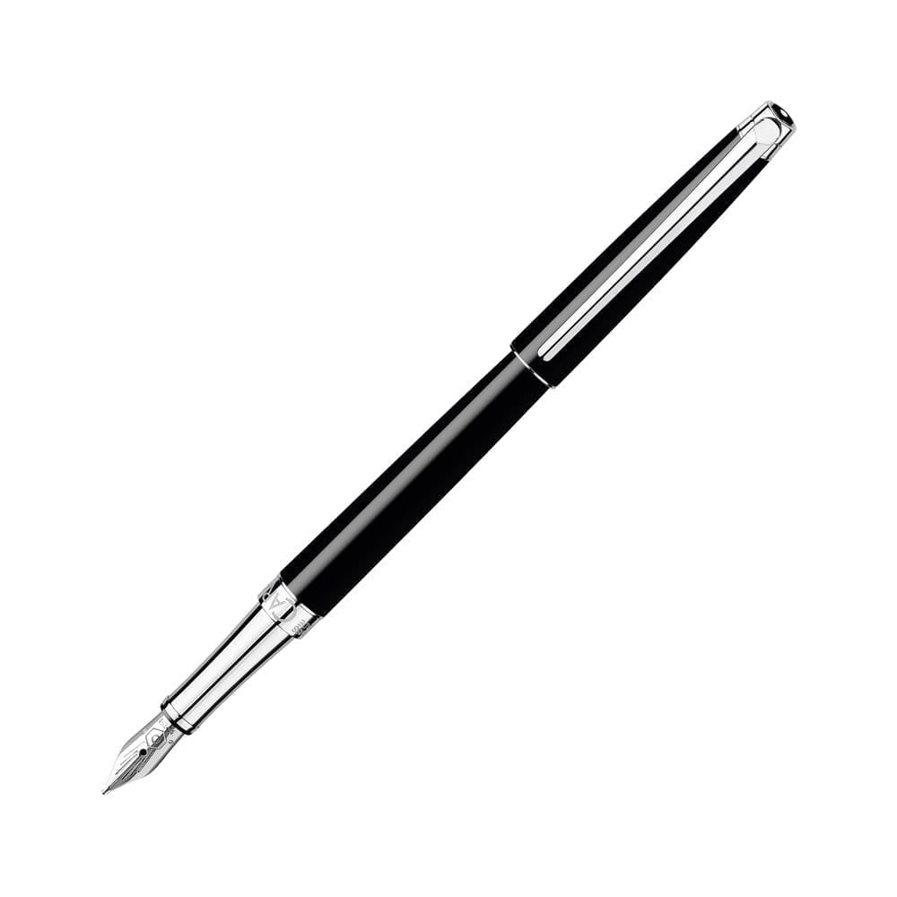 Leman Slim Black Fountain Pen