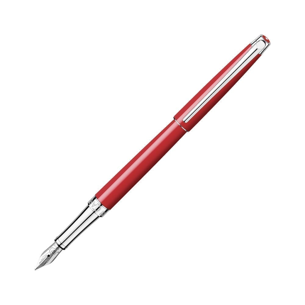 CARAN D'ACHE Leman Slim Scarlet Red Fountain Pen