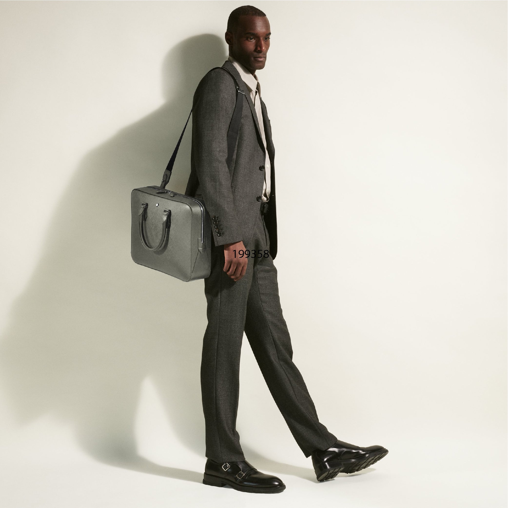 Sartorial Medium Document Case Medium Grey