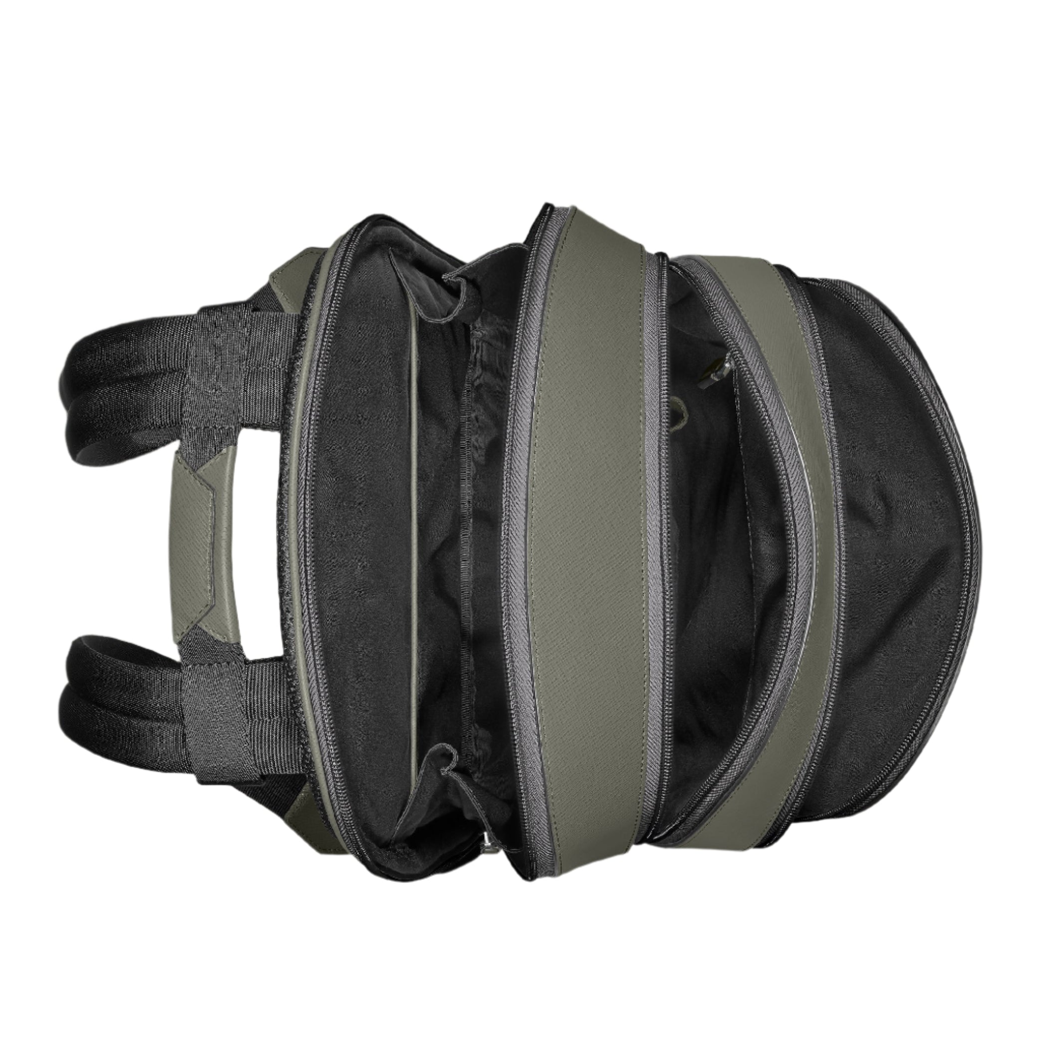 Sartorial Medium Medium Grey Backpack 3 Compartments
